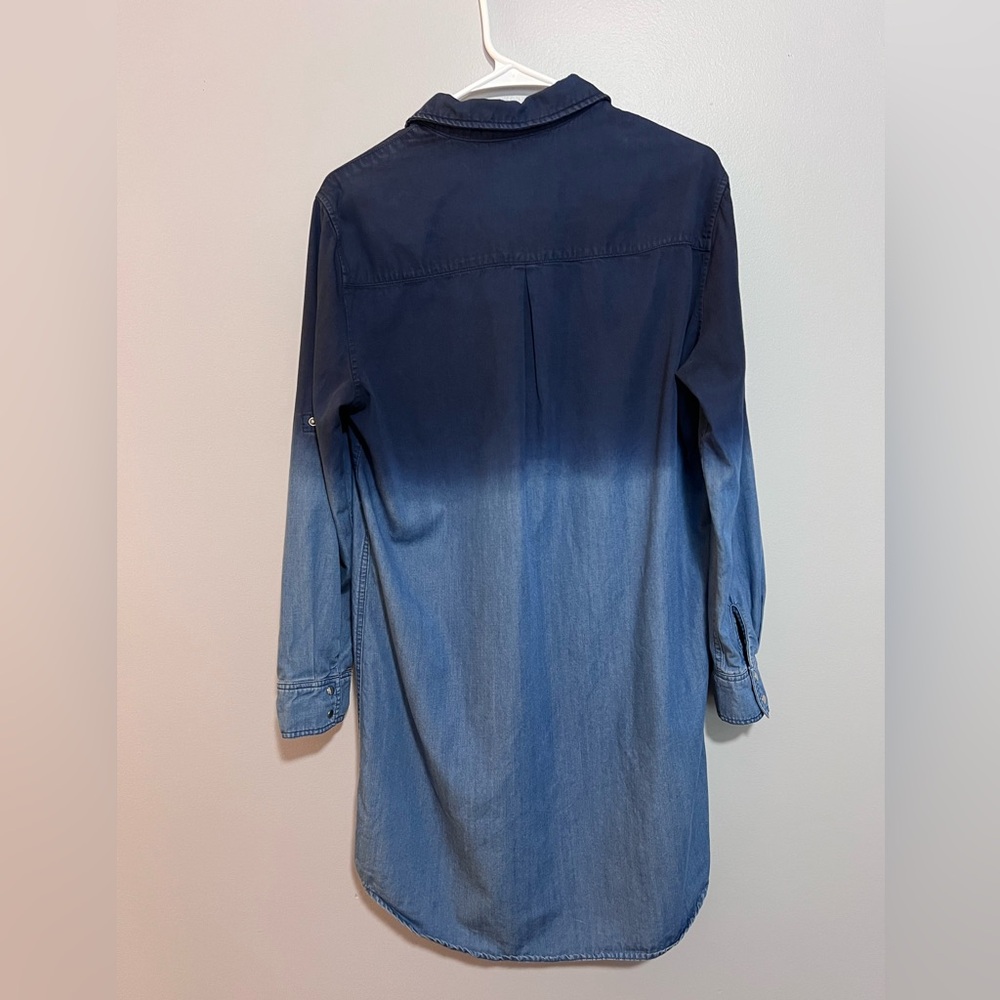 Woman’s Buddy Basics Denim Snap Front Dress Size S - Picture 3 of 7
